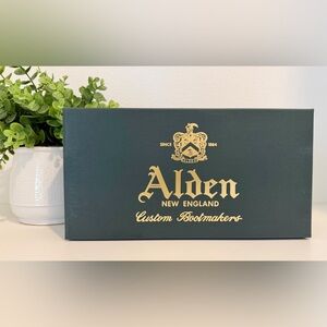 ~Rare~ Alden New England Custom Bootmakers, Shoe Box, Shoe Covers & Tissue Paper